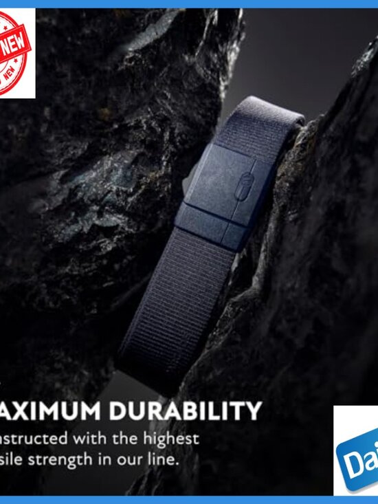 JeltX Adjustable Elastic Belts for Men and Women, Non-Slip  Heavy Duty Stretch Belt with Magnetic Buckle, Travel Friendly, Up to 38\